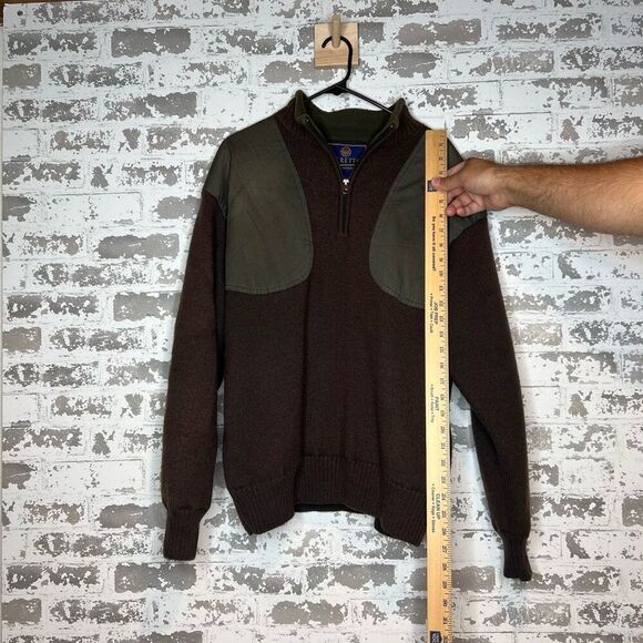 Beretta 100% wool long sleeve 1/4 zip - Picture 4 of 5